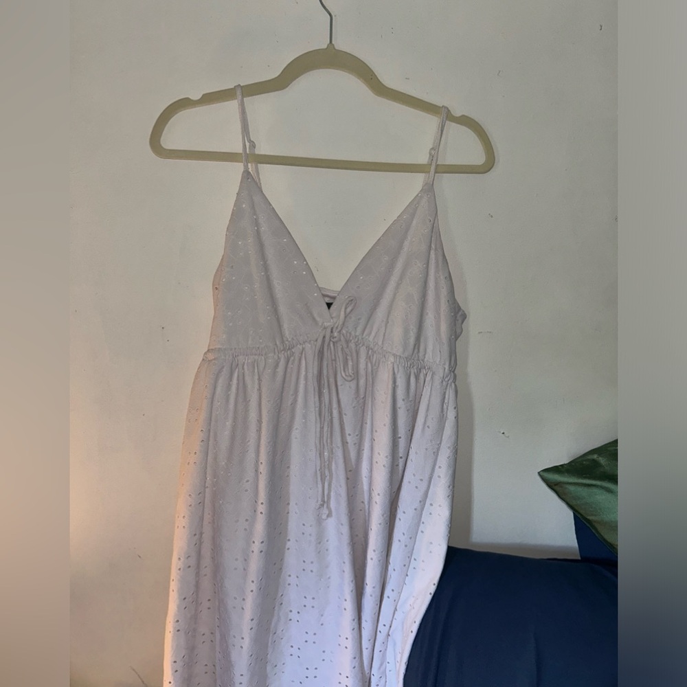 White wild fable target dress with floral detail